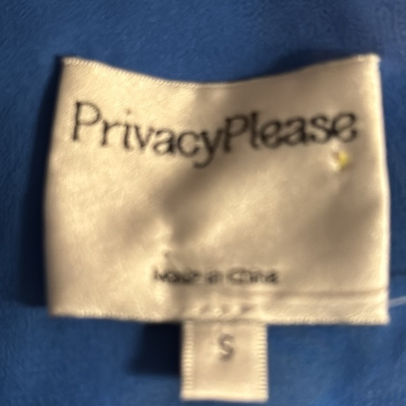 Privacy Please floral print wrap around dress V cleavage flutter sleeves Sz S - Picture 6 of 7